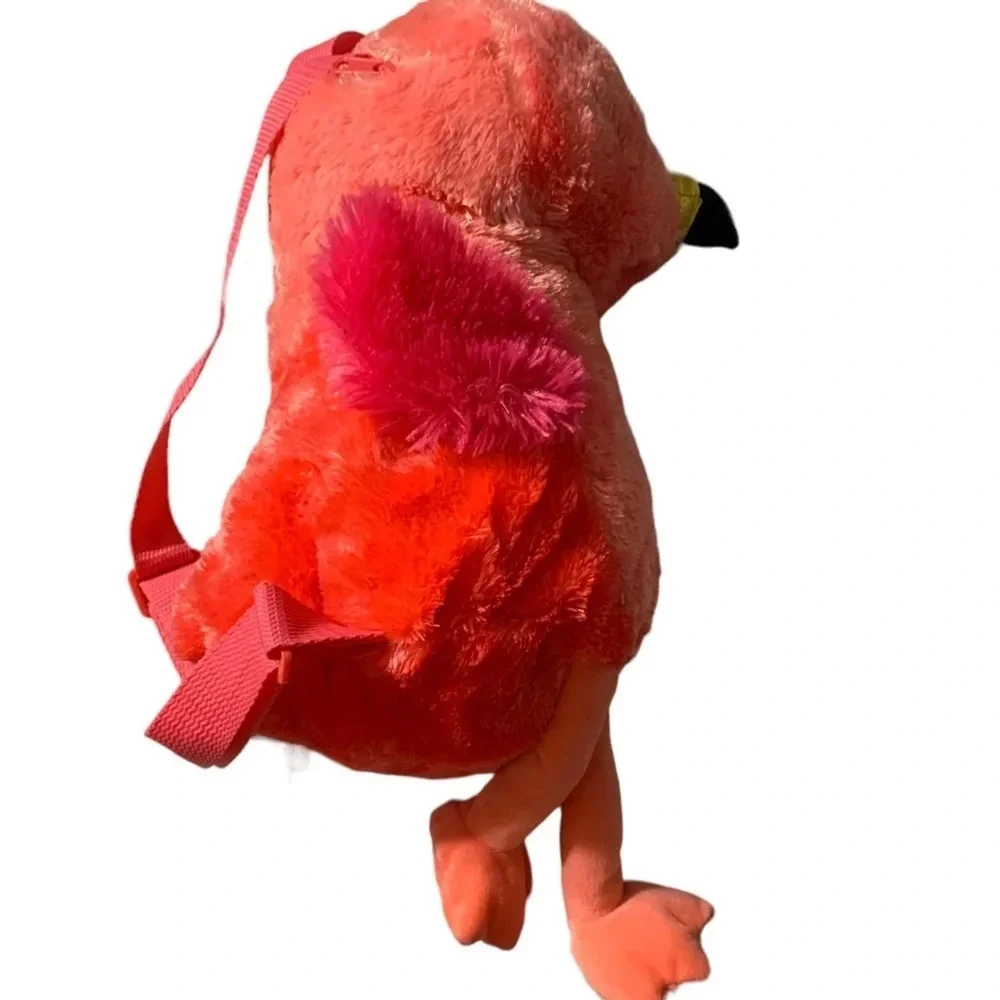 Ty Gear Stuffed Animals ZIPPER Backpack Gilda Flamingo 16